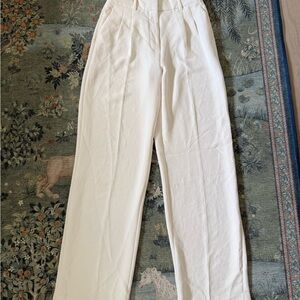 The Aritzia Wilfred Cream Effortless Pants